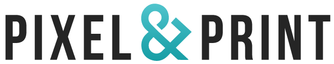 pixel and print logo